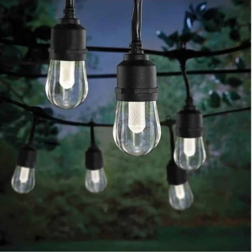 HAMPTON BAY SMART 24FT LED MULTICOLOR CHANGING PLUG-IN STRING LIGHTS 🌟NIB🌟